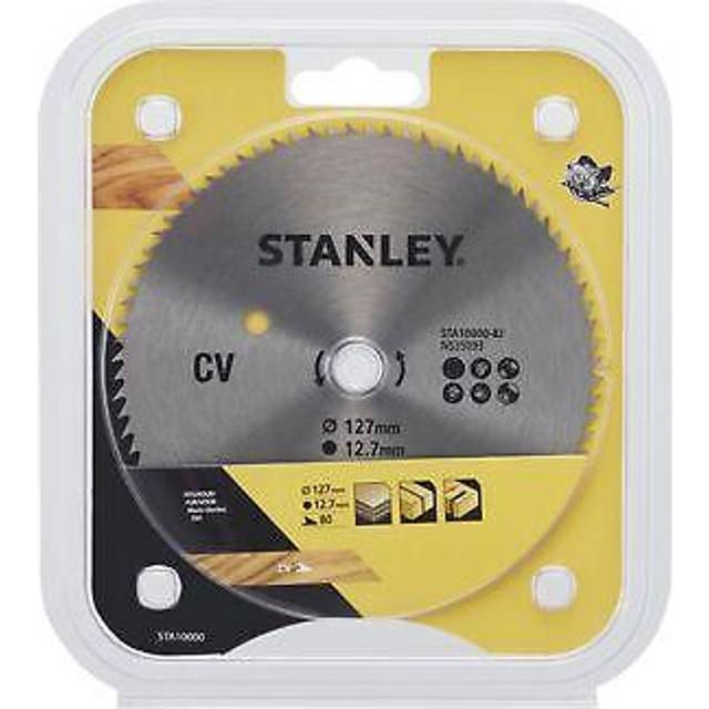 Stanley CV Cross Cutting Circular Saw Blade 127mm 80T 12.7mm