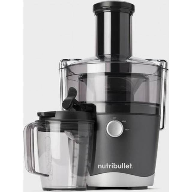 nutribullet Juicer, kall juicepress, frukt- och grönsaksextraktor, lätt att rengöra,1,5L behållare för fruktkött, NBJ100G