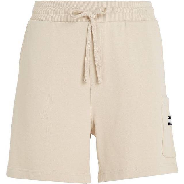 Tommy Jeans, Casual Shorts, male, Beige, L, Cargo Jogger Bermuda Beach Badge