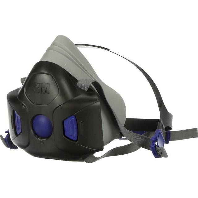 3M HF-801 SecureClickHalf Mask Respirator w/o filter Size: S EN 14...