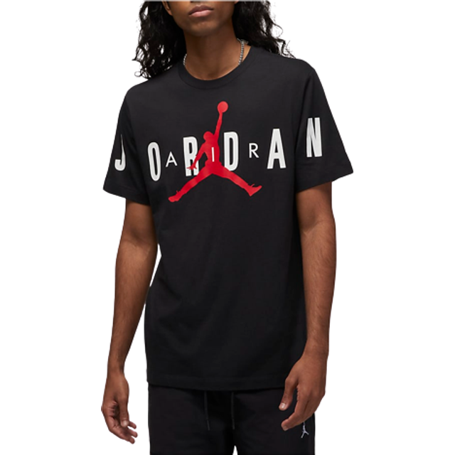 Nike Jordan Air Stretch T shirt Men s Black White Price