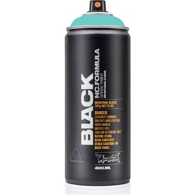 Montana BLACK Spray Paint 400ml BLK 6110 Tiffany