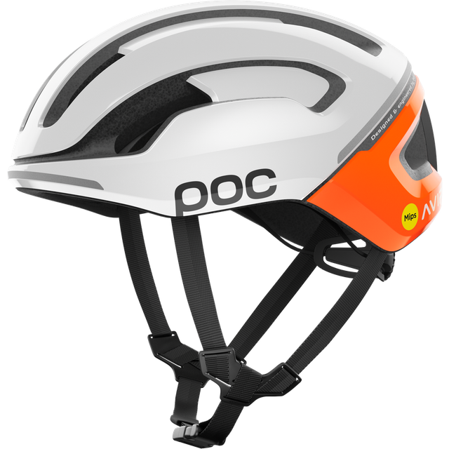 POC Omne Air Mips Road Cycling Helmet - Fluorescent Orange AVIP