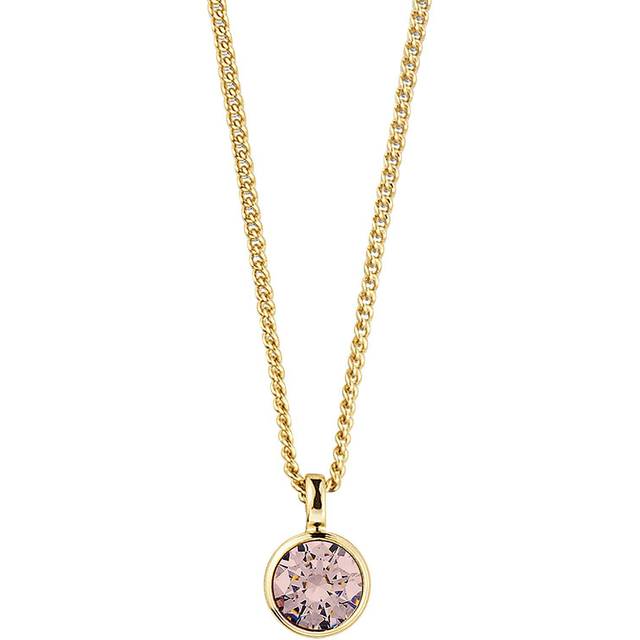 Dyrberg/Kern Ette Halsband, Färg: Guld, Rose, Onesize, Kvinna