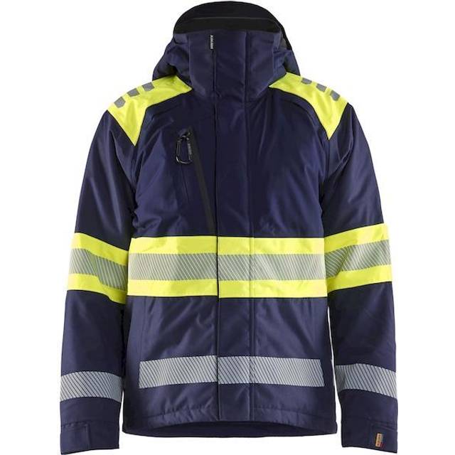 Blaklader Hi-Vis Winter Jacket 44801977 Black/Red Hi-Vis S Colour: Bla