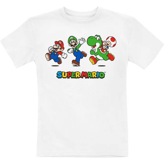 Super Mario Kids - Running T-Shirt white - 12 Years