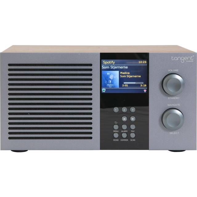 Tangent Radio Tre FM/DAB+/Internet Bluetooth Mono Valnöt