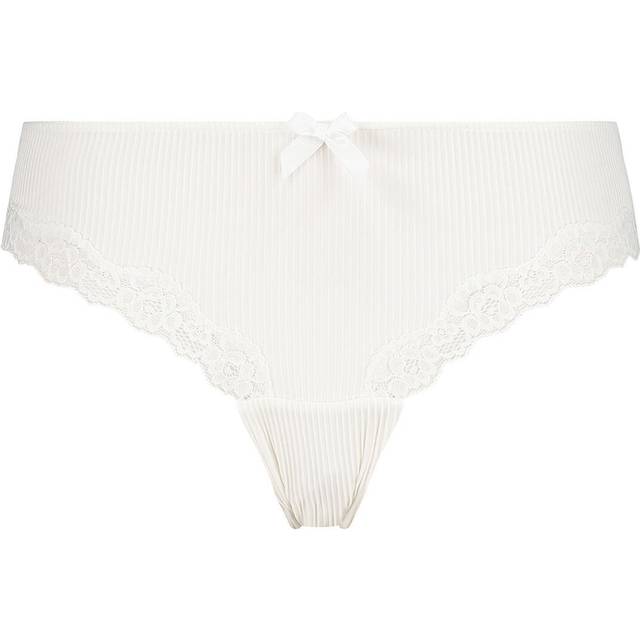 Hunkemöller Lola brazilian trosa, vit, Storlek: XS, Kvinnor