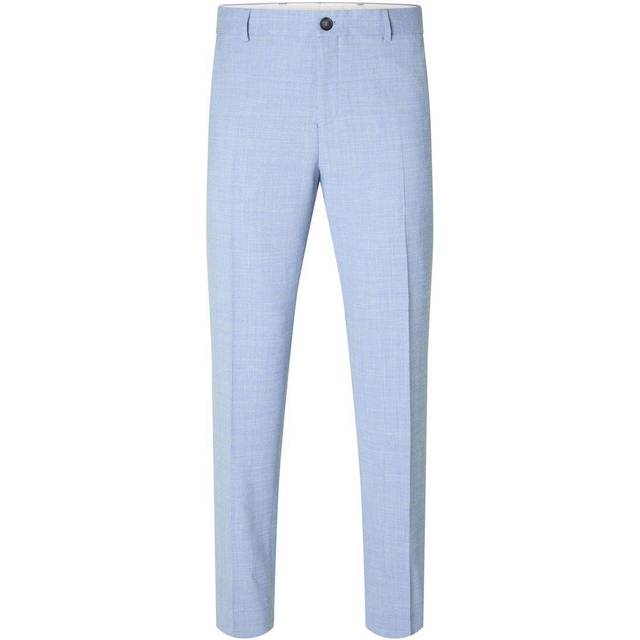 SELECTED HOMME Slhslim-Oasis Linen Trs Noos |Blå |56