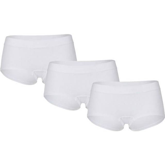 Boxertrosor Ekologisk Bomull 3-pack, Utan Stram Resår - White