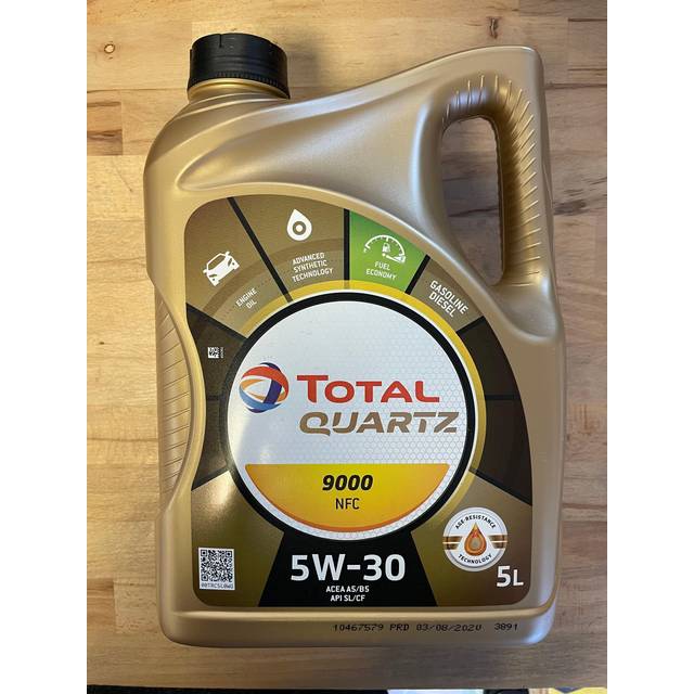 Total Quartz 9000 NFC 5W-30 (5 liter)