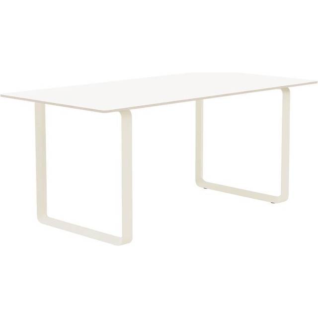 Muuto 70/70 matbord 170x85 cm White laminate-Plywood-Sand - Vit