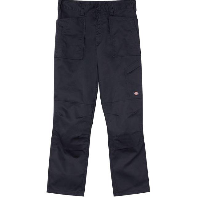 Dickies Action Flex Trousers - Black/Grey - 42" Waist / 32" Regular Leg
