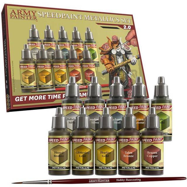 Army Painter The Army Painter - Speedpaint Metallics Set 2.0
