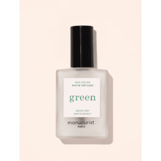Manucurist Paris Negle Neglelak Green Matte Top Coat 15ml
