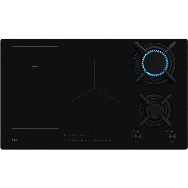 Aeg HDB95623NB-CLEARANCE dual Fuel Hob - Black