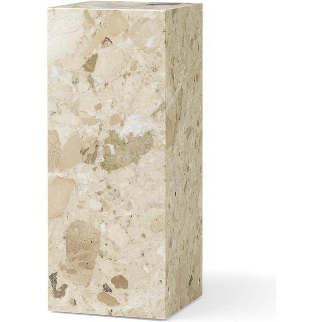 Audo Copenhagen Plinth Piedestal Kunis Breccia - Pidestaller Kunis Breccia Stone Beige - 71009-002125