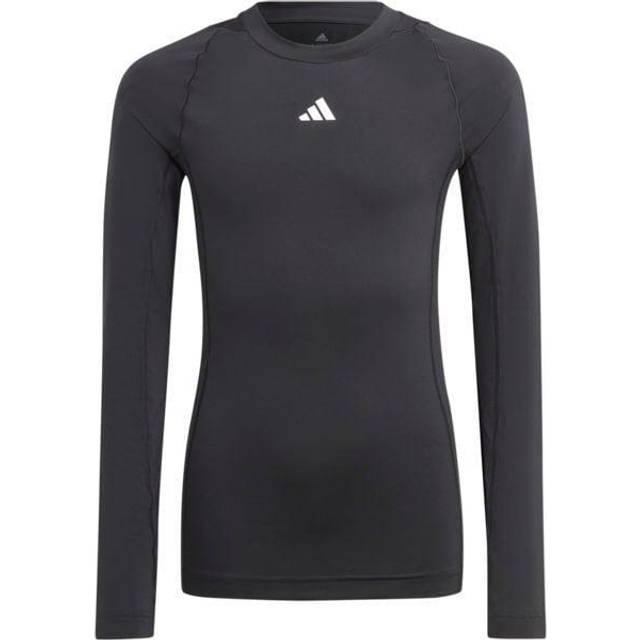 Adidas Techfit Long Sleeved Tee, kompressionströja för fotboll, junior