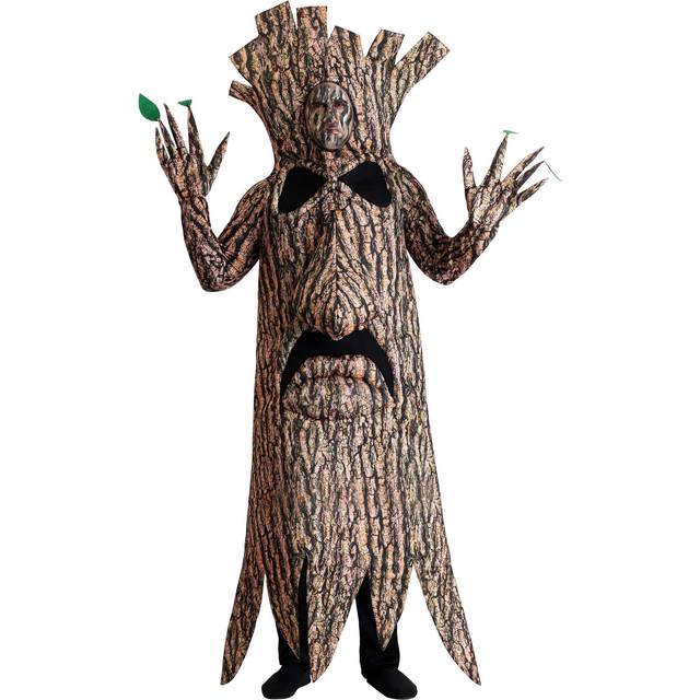 Terrifying Tree Costume for Adults - Brown&#47;Green&#47;Beige (ST)