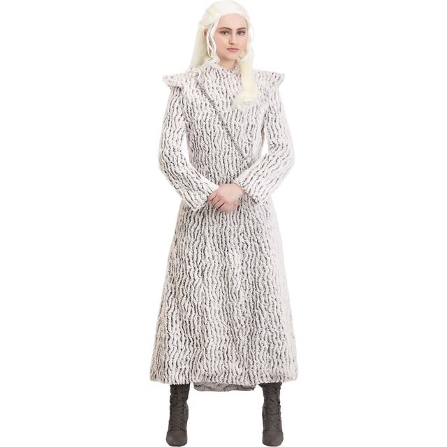 Plus Size Winter Dragon Queen Women's Costume | Game of Thrones Costumes - Brown&#47;White (2X)