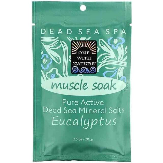One with Nature, Dead Sea Spa, Mineral Salts, Muscle Soothing, 70g