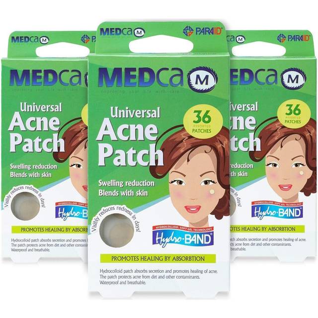 Acne Care Pimple Patch Absorbing Cover - Hydrocolloid Bandages (108 Count) Två universella storlekar, Acne Spot Treatment för ansikts- och hudfläckplåster som döljer akne, minskar finnar och hudormar