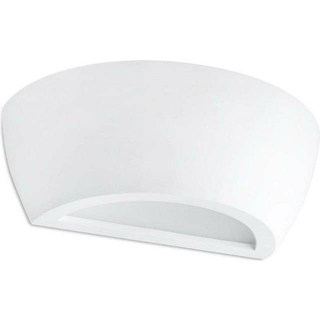 Faro Cheras-2 - 1 Light Indoor Wall Light White Plaster