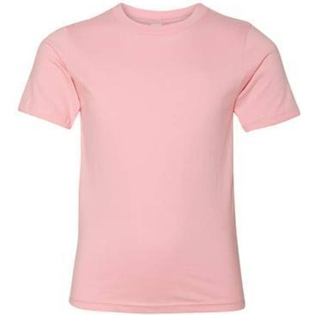 Next Level Youth Cotton Crew - Light Pink  M