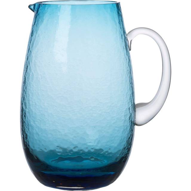 Broste Copenhagen Hammered jug brown