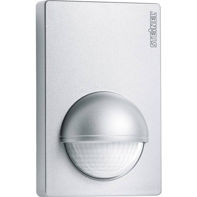 STEINEL IS 180-2 rörelsedetektor för inomhus- och utomhusbruk, sensoromkopplare, IR-sensor, 180° avkänningsvinkel, max 12 m räckvidd, IP54-värde, vit