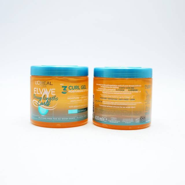 L'Oréal Paris Elvive Dream Lengths Curls 3 Days Moisturising Styling Gel 400 ml