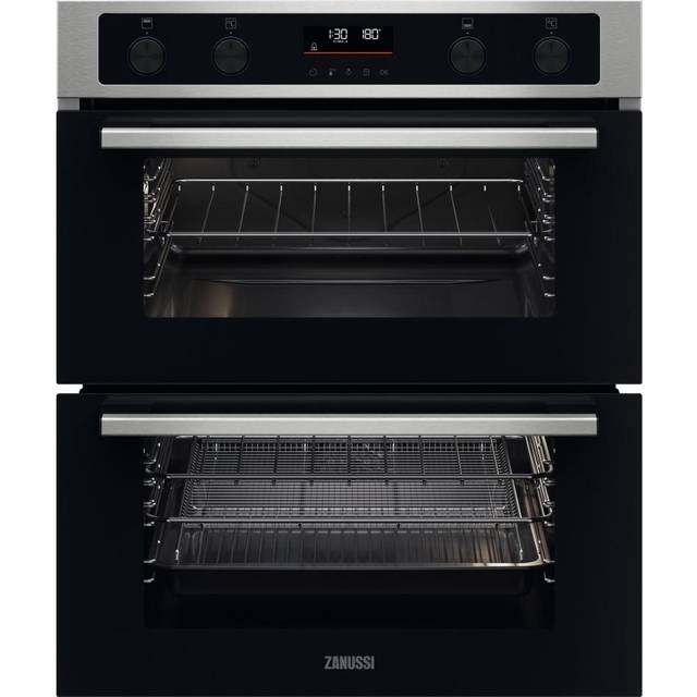 Zanussi ZPCNA7XN ZPCNA7XN Series 40 Built Under Air Fry Catalytic Double Oven in Stainless Steel