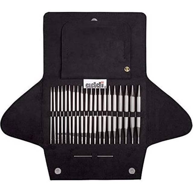 Addiclick Basic Metal Interchangeable Circular Knitting Needle Set Addi Click