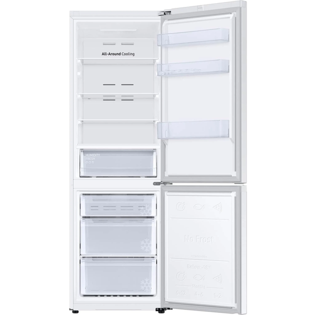 Samsung - RB34C600DWWEF. Vit. Serie 6. Extra rymlig