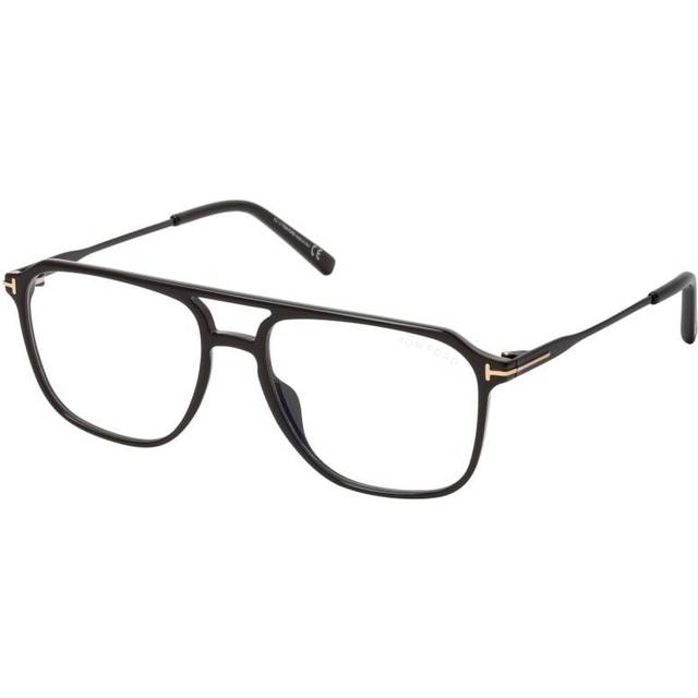 Tom Ford Blue Light Block Navigator Mens Eyeglasses FT5665-B 001 54 (OS)