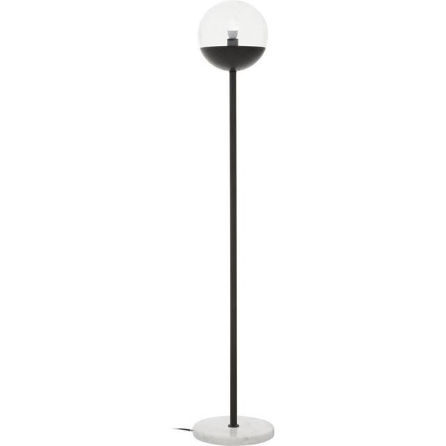Interiors by Premier Versatile Black Finish Metal Floor Lamp, Sturdy And Stable Bedroom Lamp, Minimalist Tall Livingroom Lamp