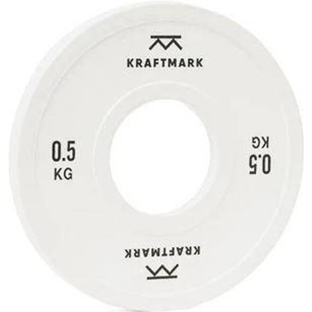 Kraftmark Internationella Viktskivor 50mm Change Plates white 05 kg