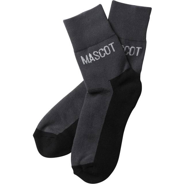Mascot Tanga Dark Anthracite/Black Socks 44/48, Pack of 2 - dark anthracite/black