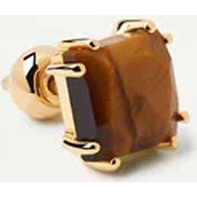 PdPaola Einzelner Ohrschmuck Gemstones PG01-652-U - braun