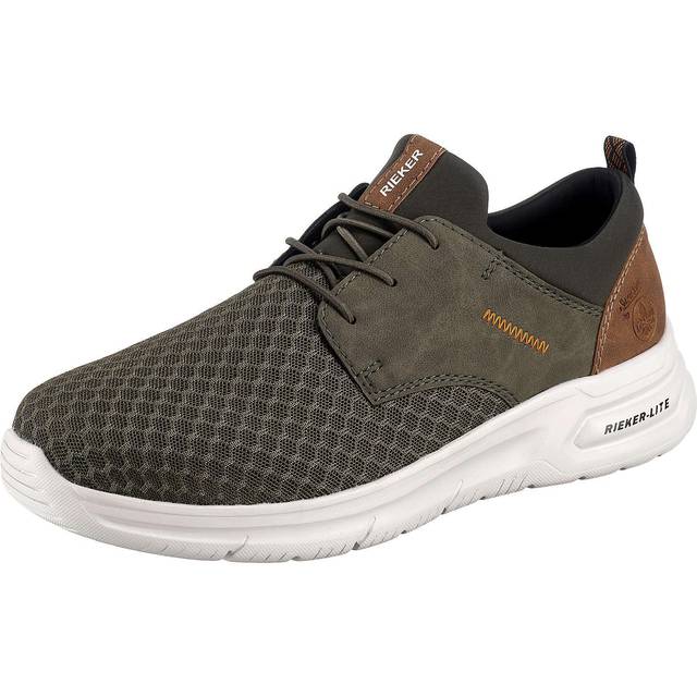 Rieker B7371 För Män Sneaker, Grün, 43 EU