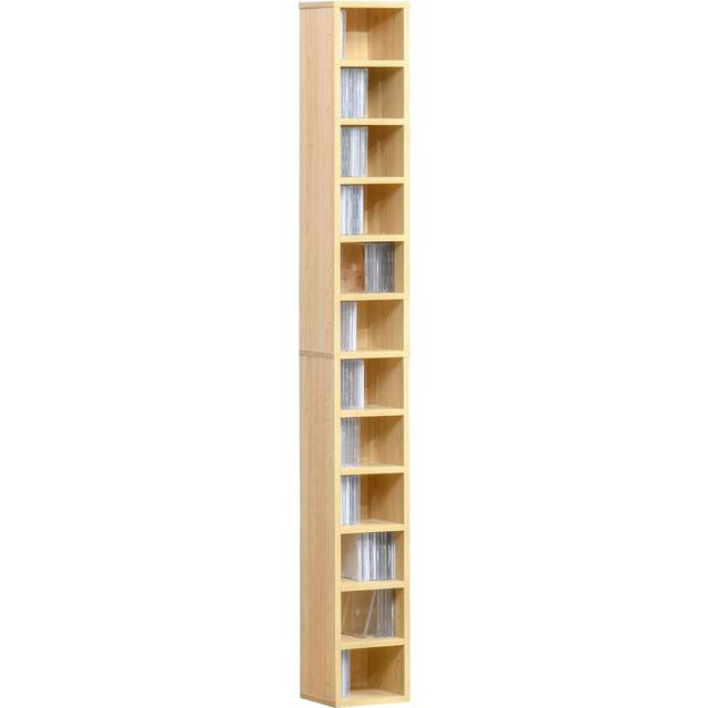 HOMCOM Multimedia Table - Pine Effect - Home Living | TJ Hughes