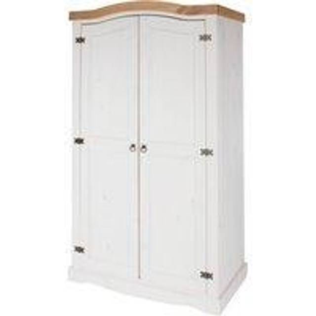Core Products Corona 2 Door White Wardrobe