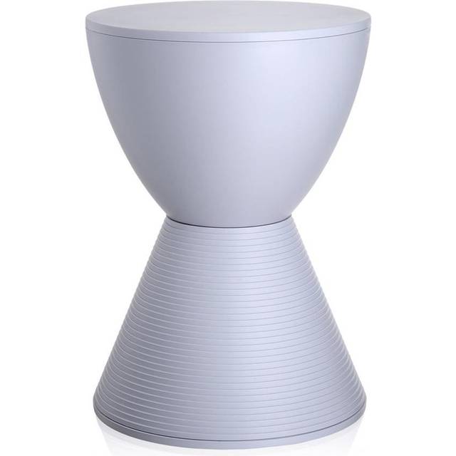 Kartell - Prince AHA Stool - lavendelgrau/Polypropylen - lavander grey (43.0 x &#8960;30.0cm)