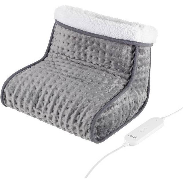 Carmen Electric Heated Foot Warmer Grey