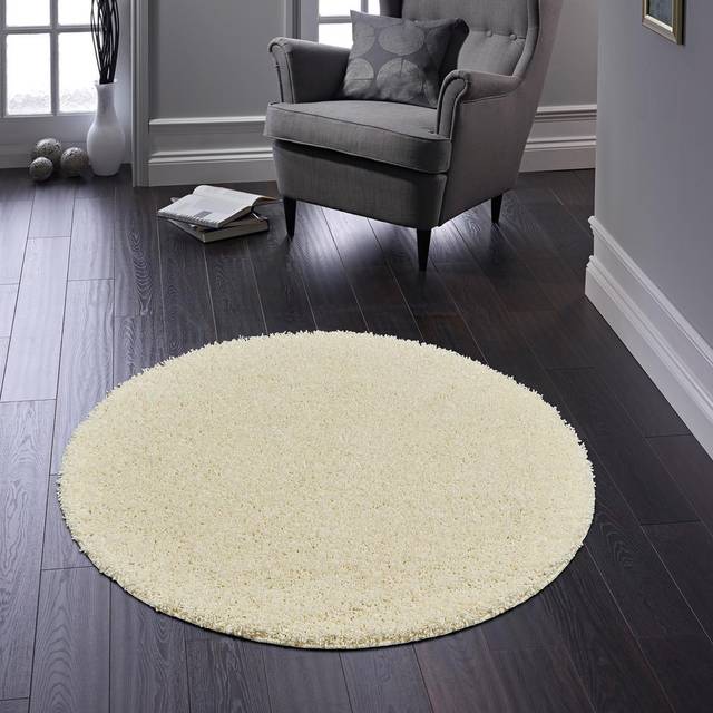 Origins Buddy Cream Washable Plain Rug