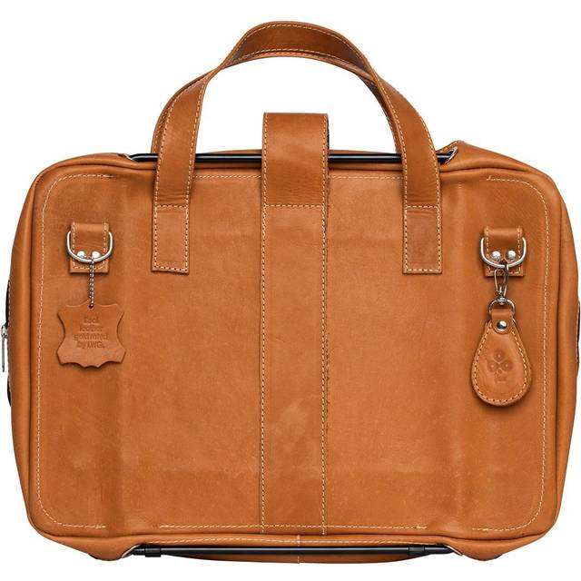 R-GO TOOLS - ERGONOMIC ACCESSORI VIVA LAPTOP BAG 15.6IN BROWN - FULL GRAIN LEATHER BROW