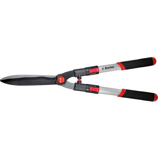 Darlac - DP810 Telescopic Flip Lok Hedge Shears Garden Tree Pruner Lightweight