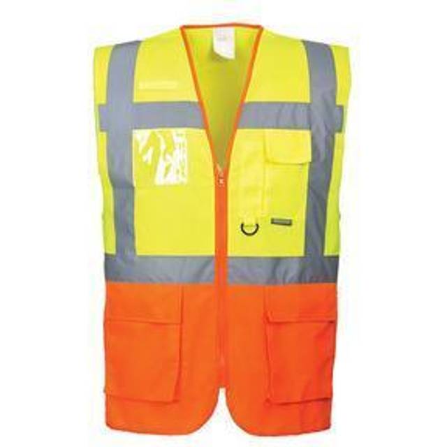 Portwest Prague Executive Vest - Yellow/Orange - Medium