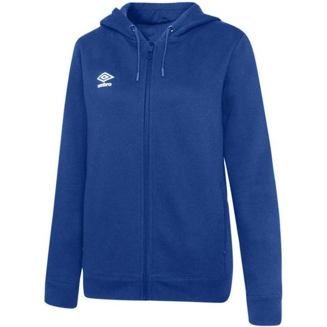 Umbro womens/ladies club leisure full zip hoodie uo1039