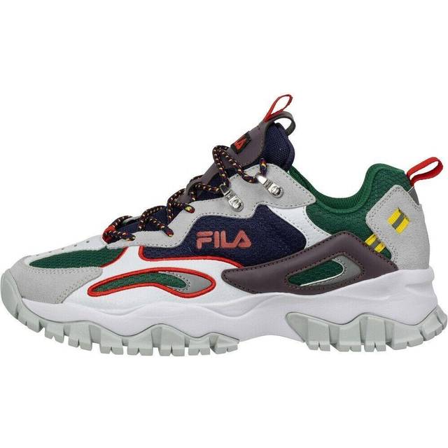 FILA herr Sneaker Ray Tracer Tr2, Verdant Green Gray Violet, 41 EU Smal